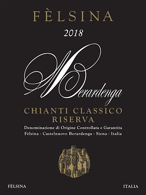 Fattoria di Fèlsina Chianti Classico Berardenga Riserva 2018 Wine